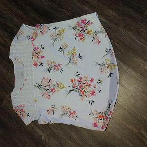 Van Heusen women's short sleeve blouse, size XL